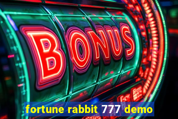 fortune rabbit 777 demo